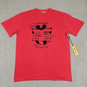 CivilizeD Shirt Mens 3XL Red Loyalty Is Everything Graphic Tee New Streetwear